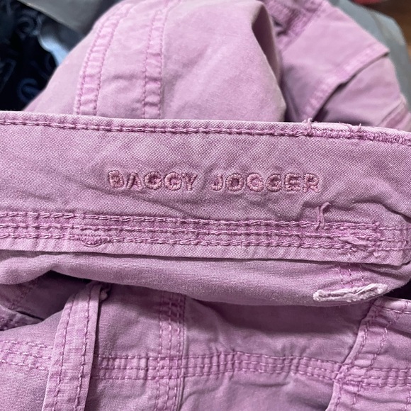 Purple Baggy Cargo Jogger Pant - Picture 3 of 4